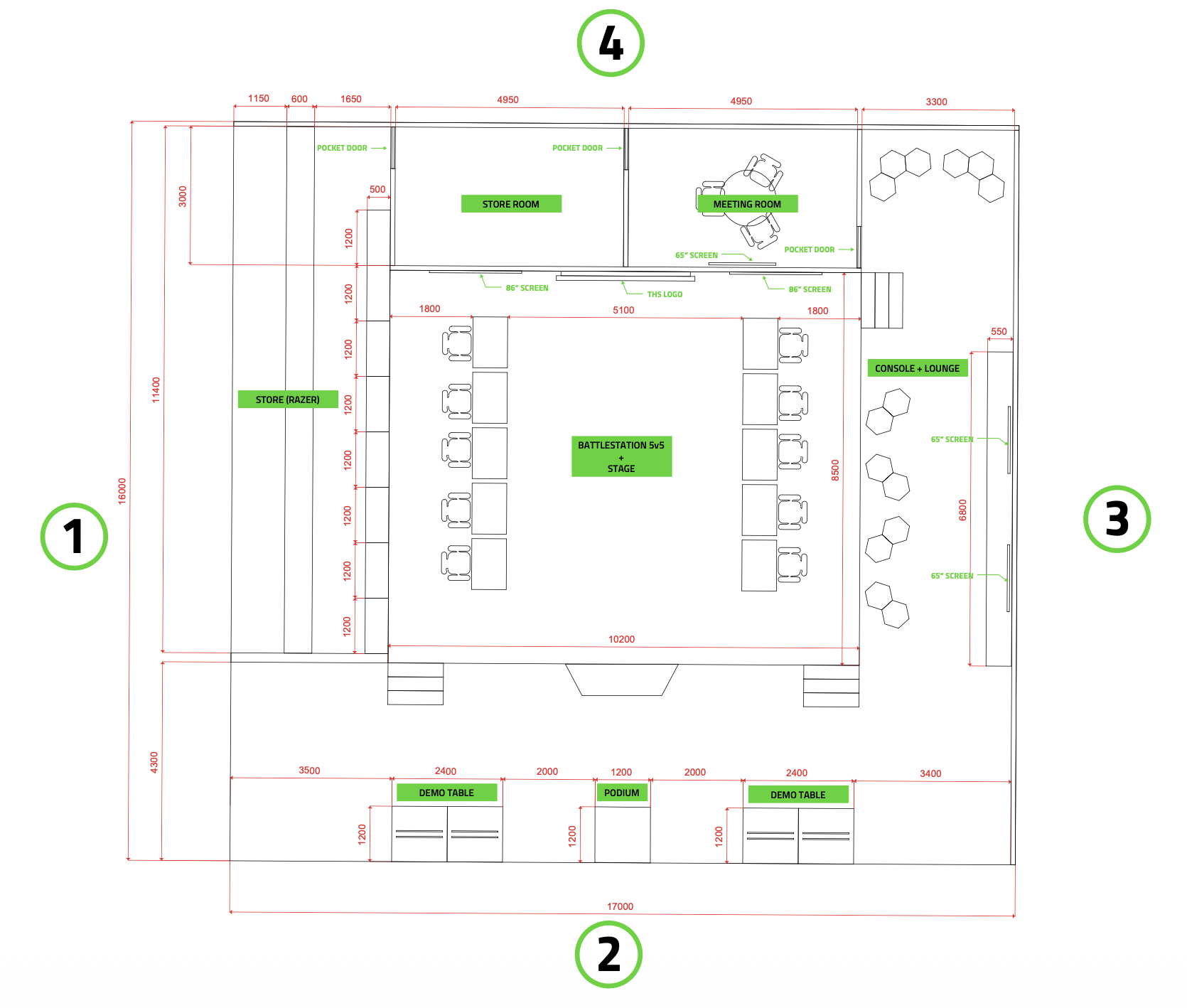 Brasil Game Show 2023 floorplan