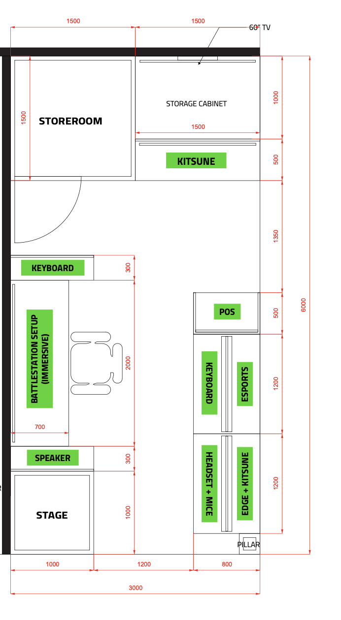 Taipei Game Show 2024 floorplan