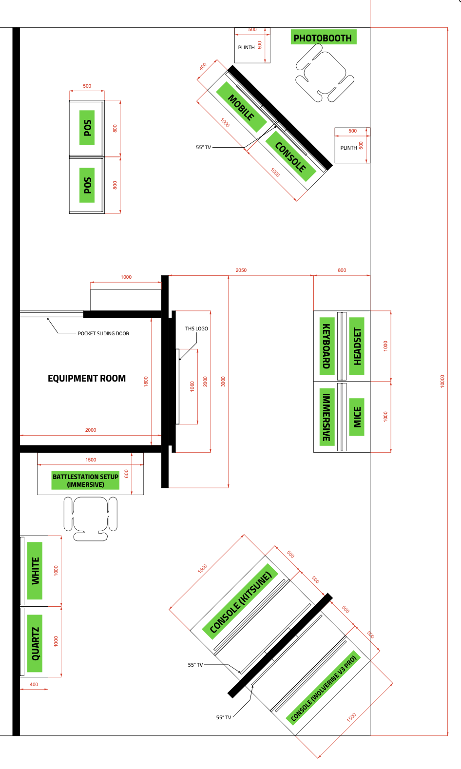 Thailand Game Show 2024 floorplan
